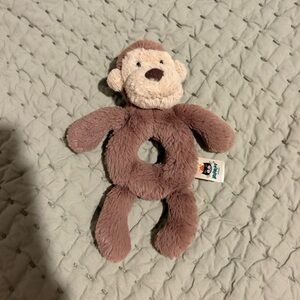 Jellycat Bashful Monkey Grabber - Like new